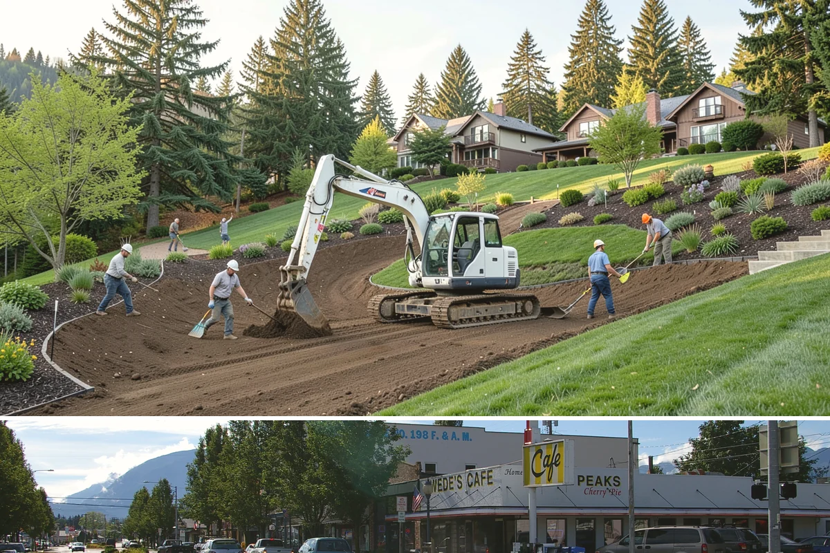 New Lawn Installation in North Bend, King County, WA - Aim for spring or early fall installation so mild temperatures and natural rainfall help the new lawn establish before summer...