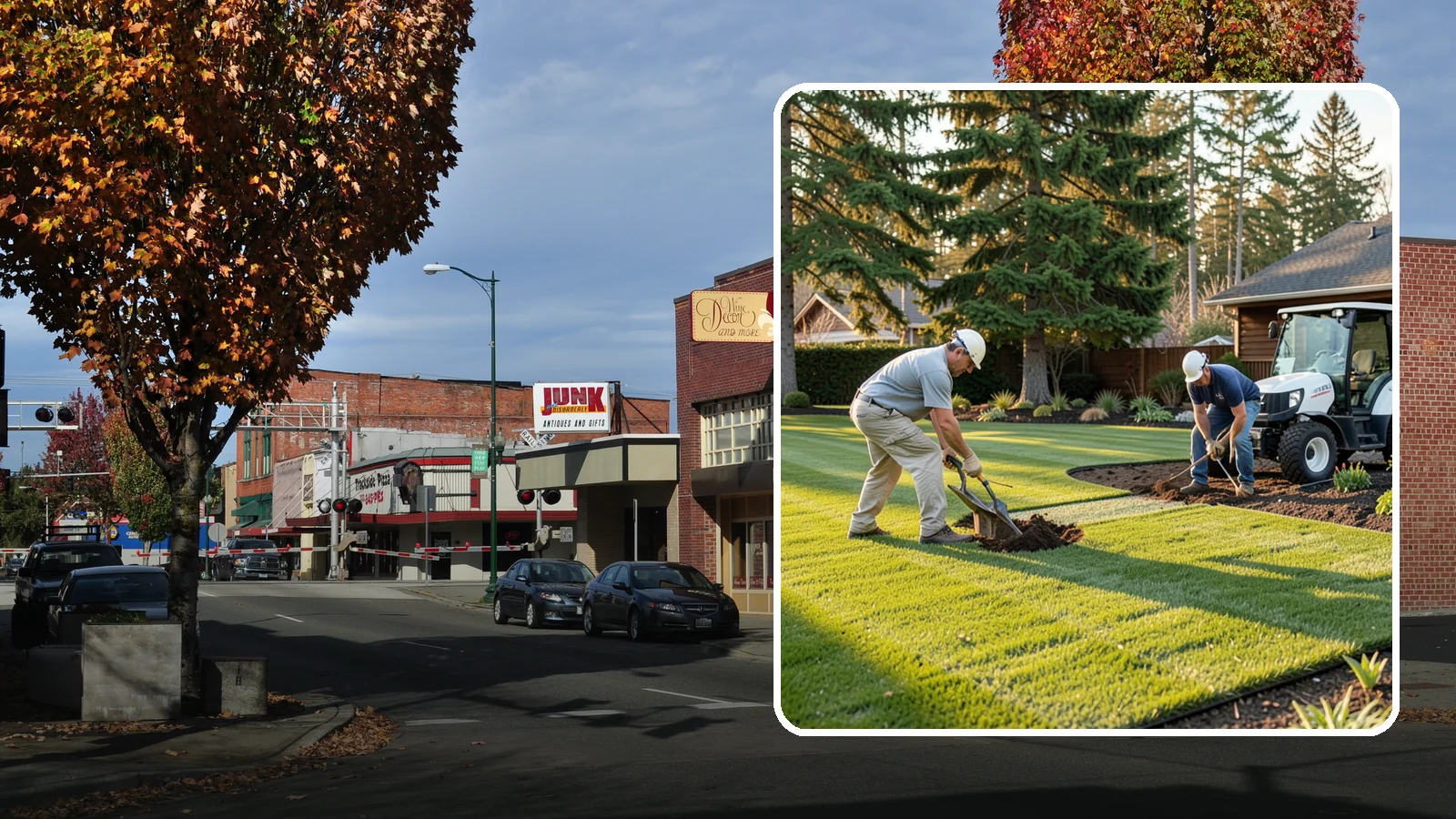 New Lawn Installation in Puyallup, Pierce County, WA - We build a brand-new lawn from bare ground, engineering the soil and grade for lasting health in the Northwest climate.