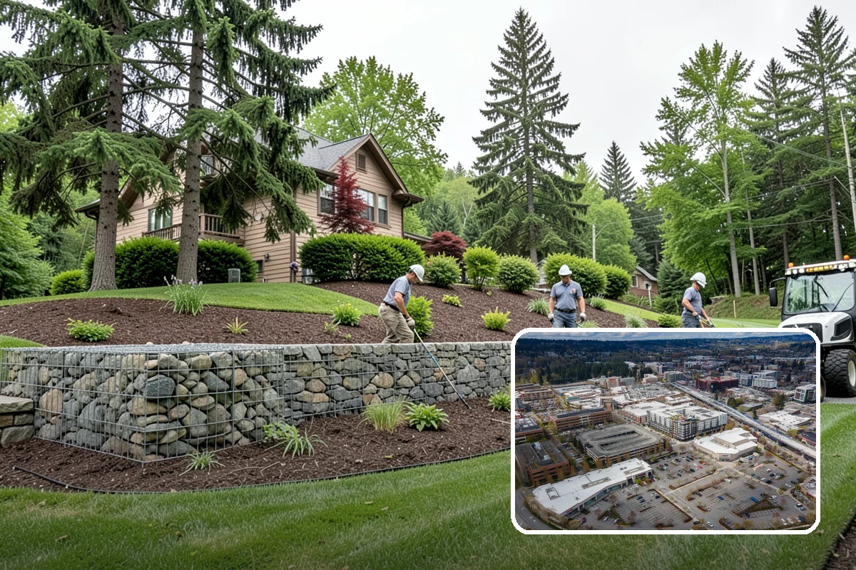 New Lawn Installation in Redmond, King County, WA - Custom soil and grading built for long-term lawn health
