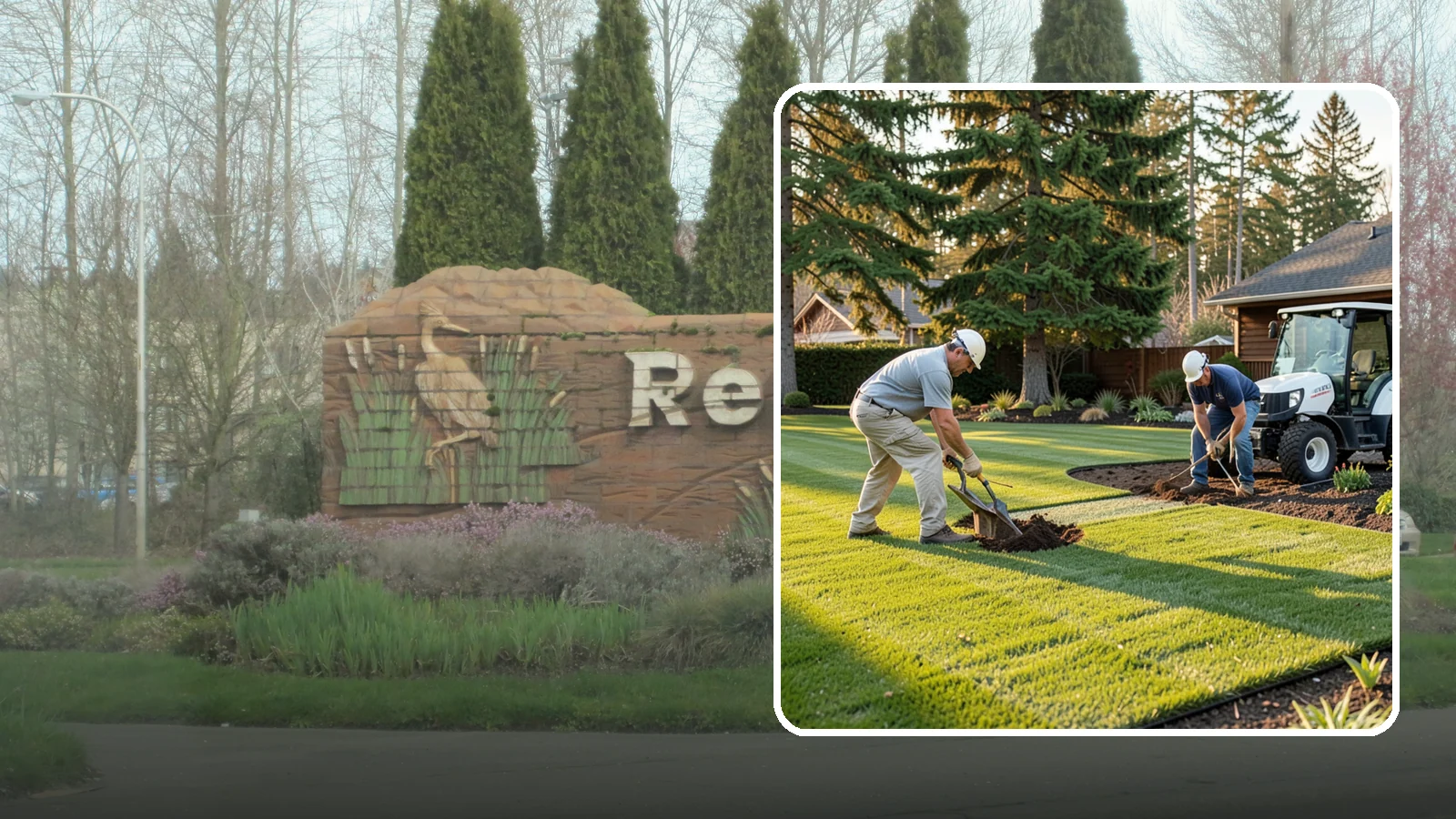 New Lawn Installation in Renton, King County, WA - We build a brand-new lawn from bare ground, engineering the soil and grade for lasting health in the Northwest climate.