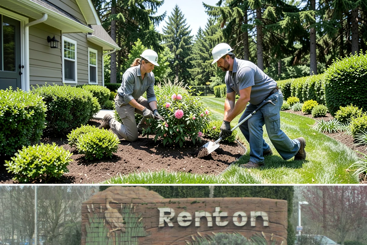 New Lawn Installation in Renton, King County, WA - Aim for spring or early fall installation so mild temperatures and natural rainfall help the new lawn establish before summer...