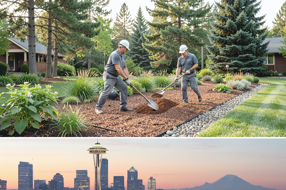 New Lawn Installation in Seattle, King County, WA - Aim for spring or early fall installation so mild temperatures and natural rainfall help the new lawn establish before summer...