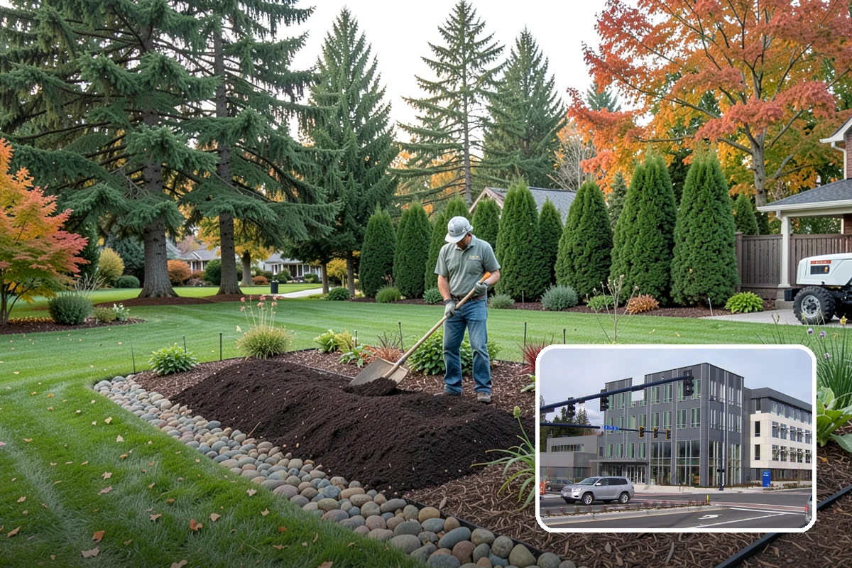 New Lawn Installation in Shoreline, King County, WA - Custom soil and grading built for long-term lawn health