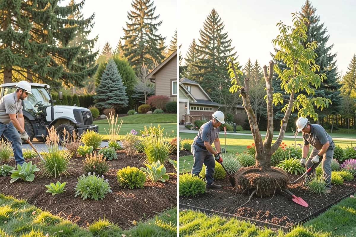 New Lawn Installation in Steilacoom, Pierce County, WA - Survey the lot for soil type, grade, and drainage