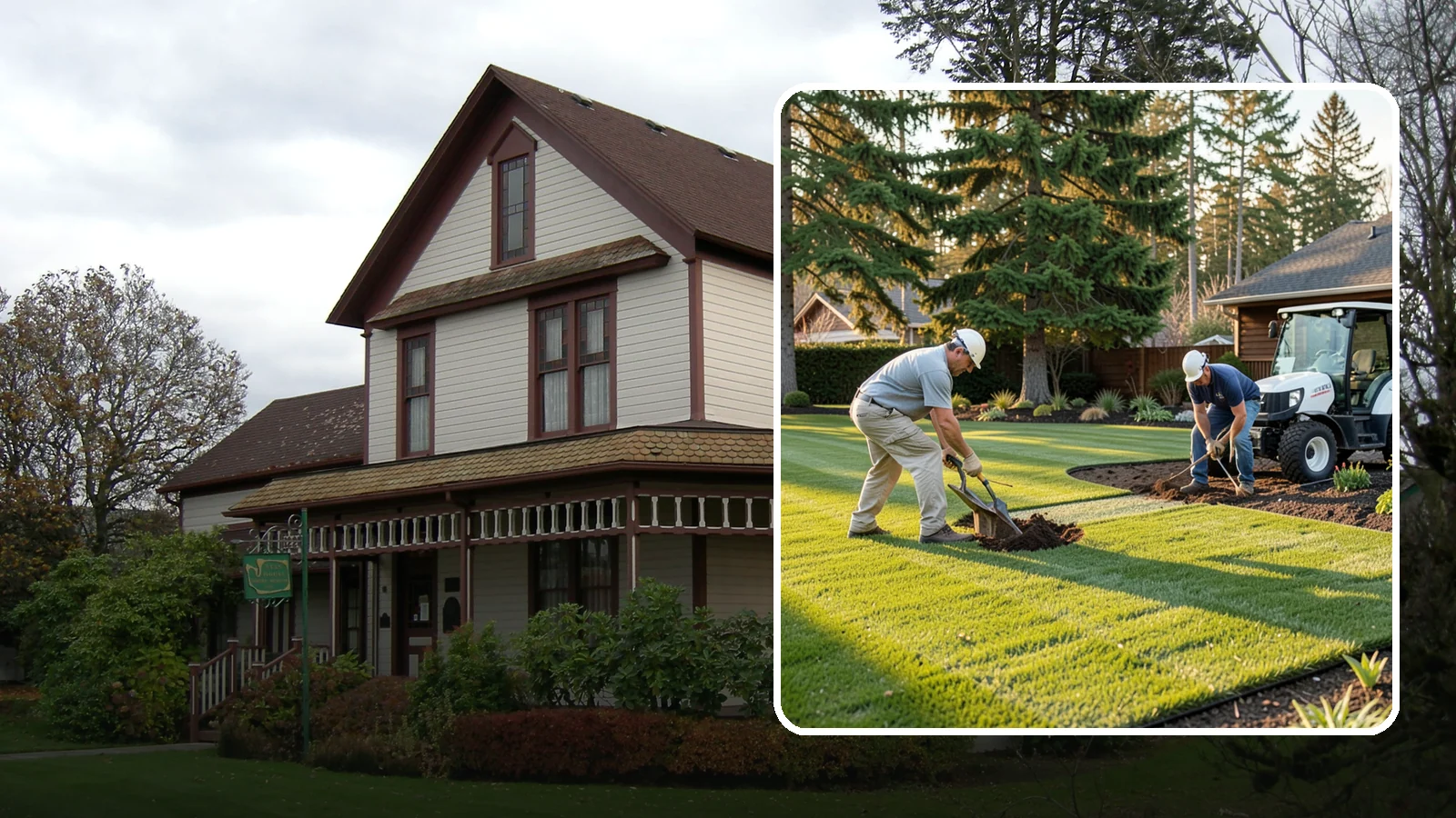 New Lawn Installation in Sumner, Pierce County, WA - We build a brand-new lawn from bare ground, engineering the soil and grade for lasting health in the Northwest climate.