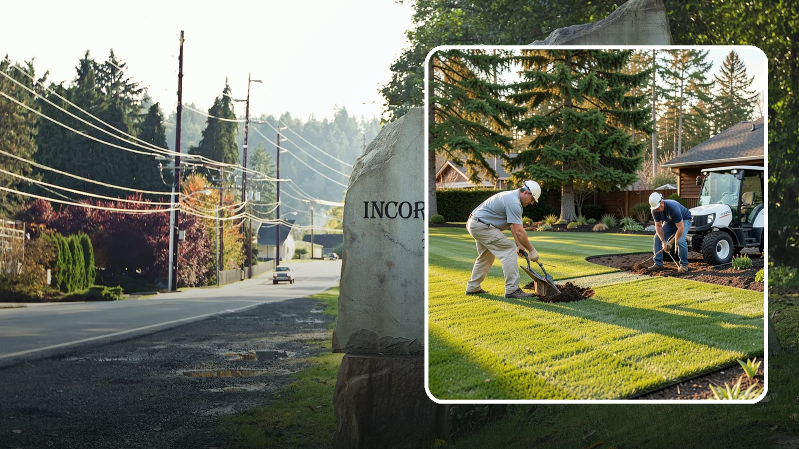 New Lawn Installation in Wilkeson, Pierce County, WA - We build a brand-new lawn from bare ground, engineering the soil and grade for lasting health in the Northwest climate.