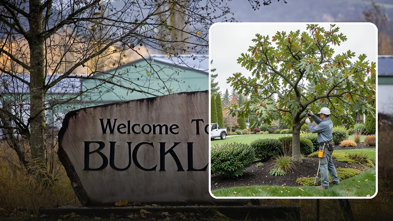 Oak Tree Pruning in Buckley, Pierce County, WA - Health-focused oak pruning timed to protect against disease while building strong structure.