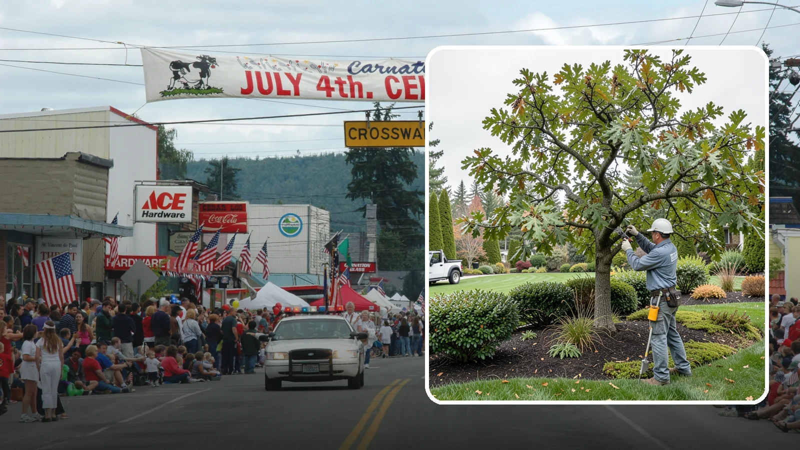 Oak Tree Pruning in Carnation, King County, WA - Health-focused oak pruning timed to protect against disease while building strong structure.
