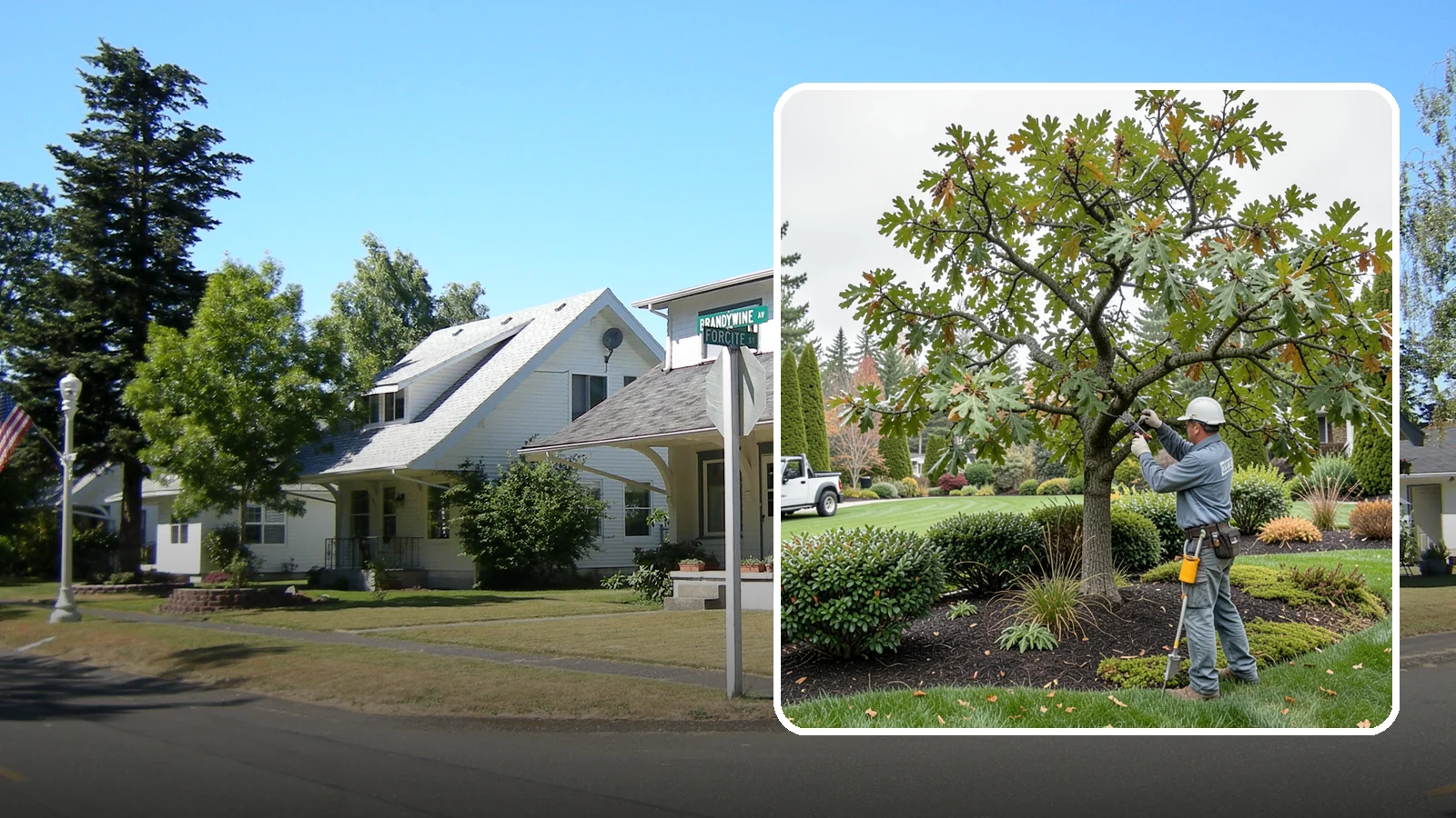 Oak Tree Pruning in DuPont, Pierce County, WA - Health-focused oak pruning timed to protect against disease while building strong structure.