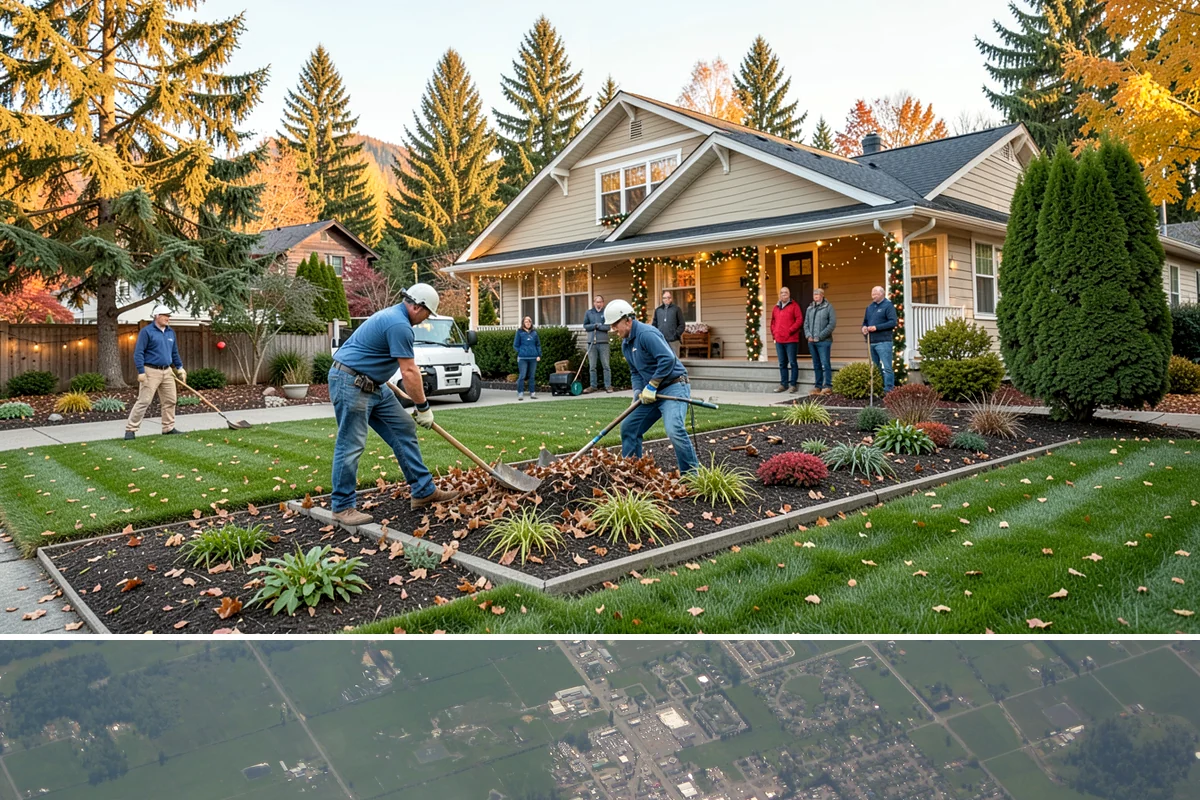 Oak Tree Pruning in Enumclaw, King County, WA - Best pruned in late fall through winter dormancy to reduce disease risk.