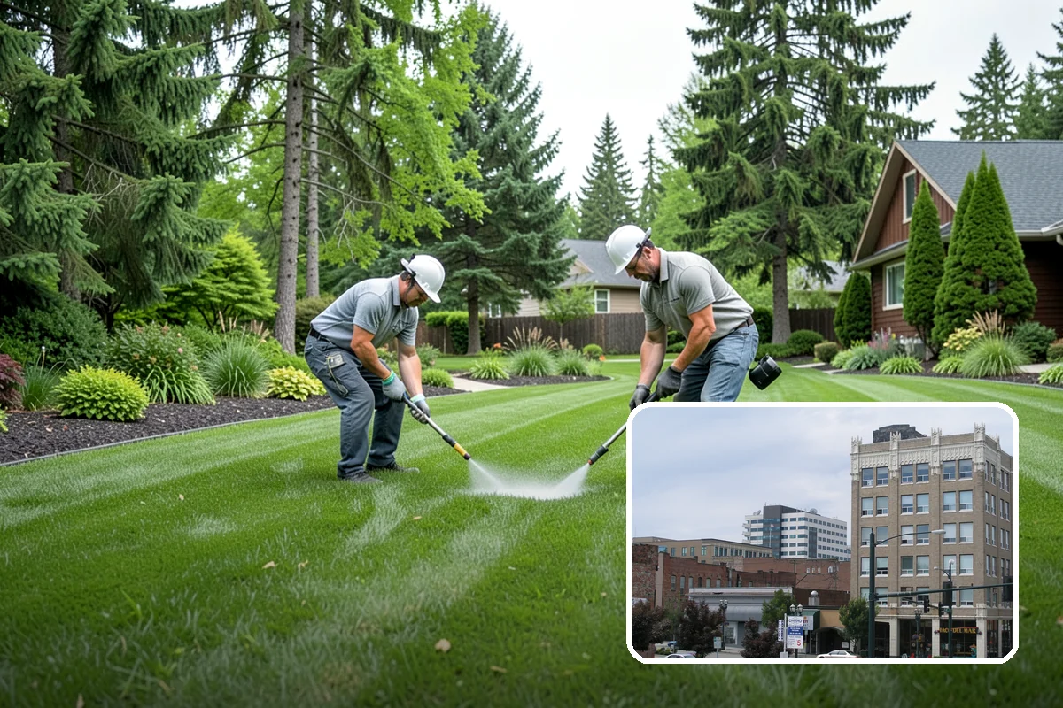 Oak Tree Pruning in Everett, Snohomish County, WA - Strong scaffold structure for the long term