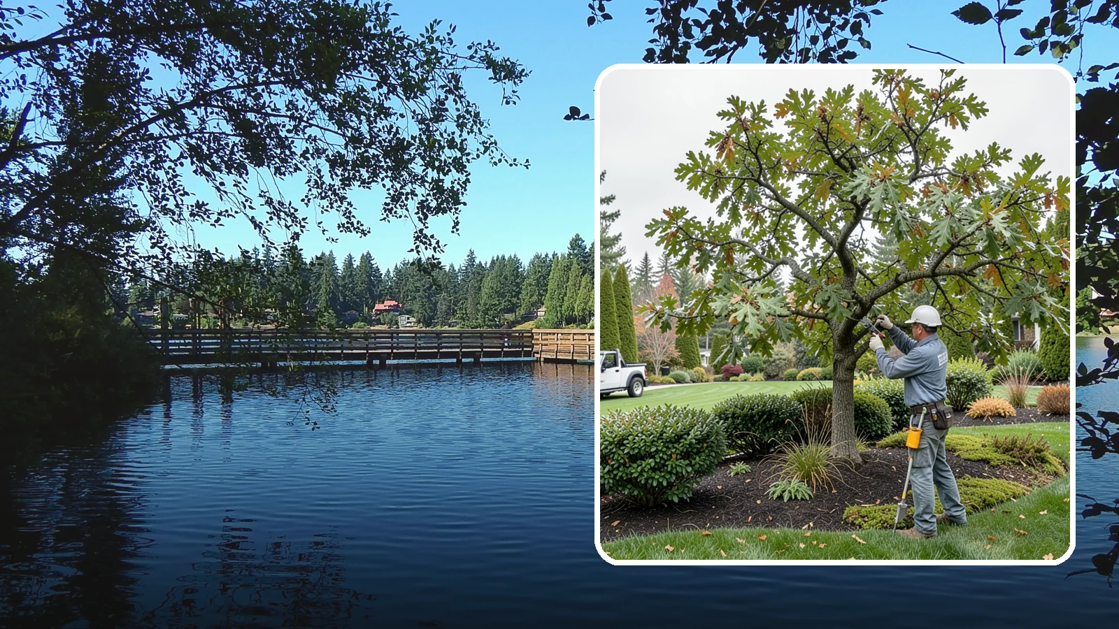 Oak Tree Pruning in Federal Way, King County, WA - Health-focused oak pruning timed to protect against disease while building strong structure.