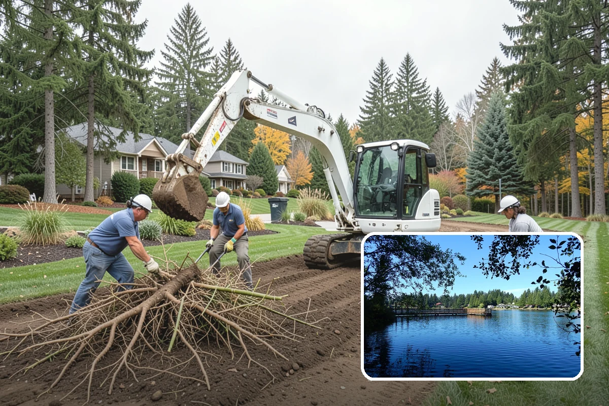Oak Tree Pruning in Federal Way, King County, WA - Strong scaffold structure for the long term