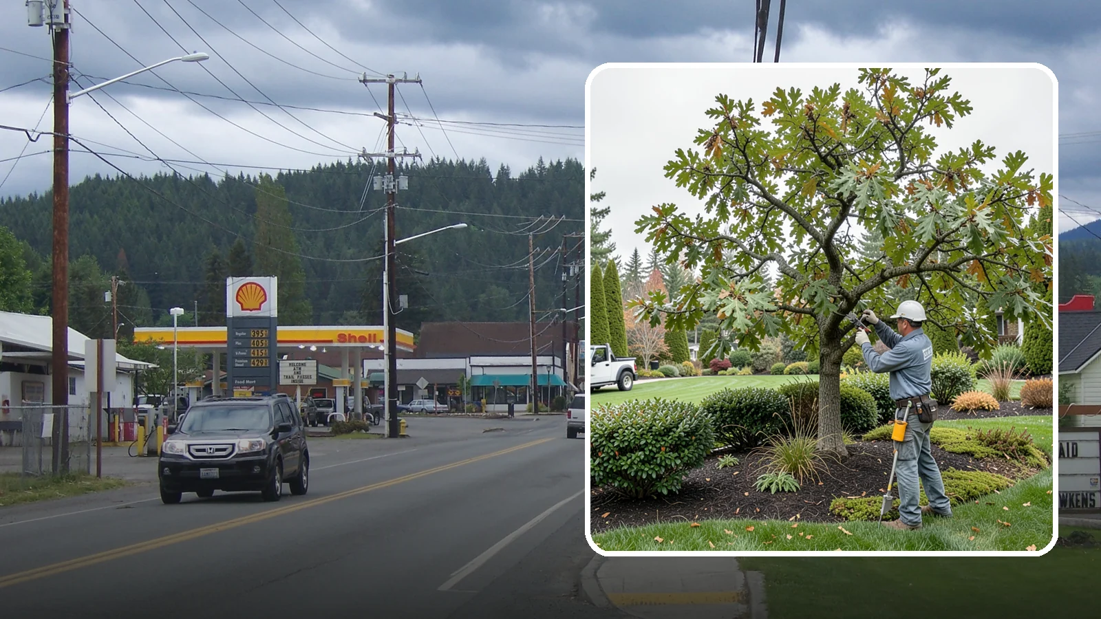 Oak Tree Pruning in Granite Falls, Snohomish County, WA - Health-focused oak pruning timed to protect against disease while building strong structure.