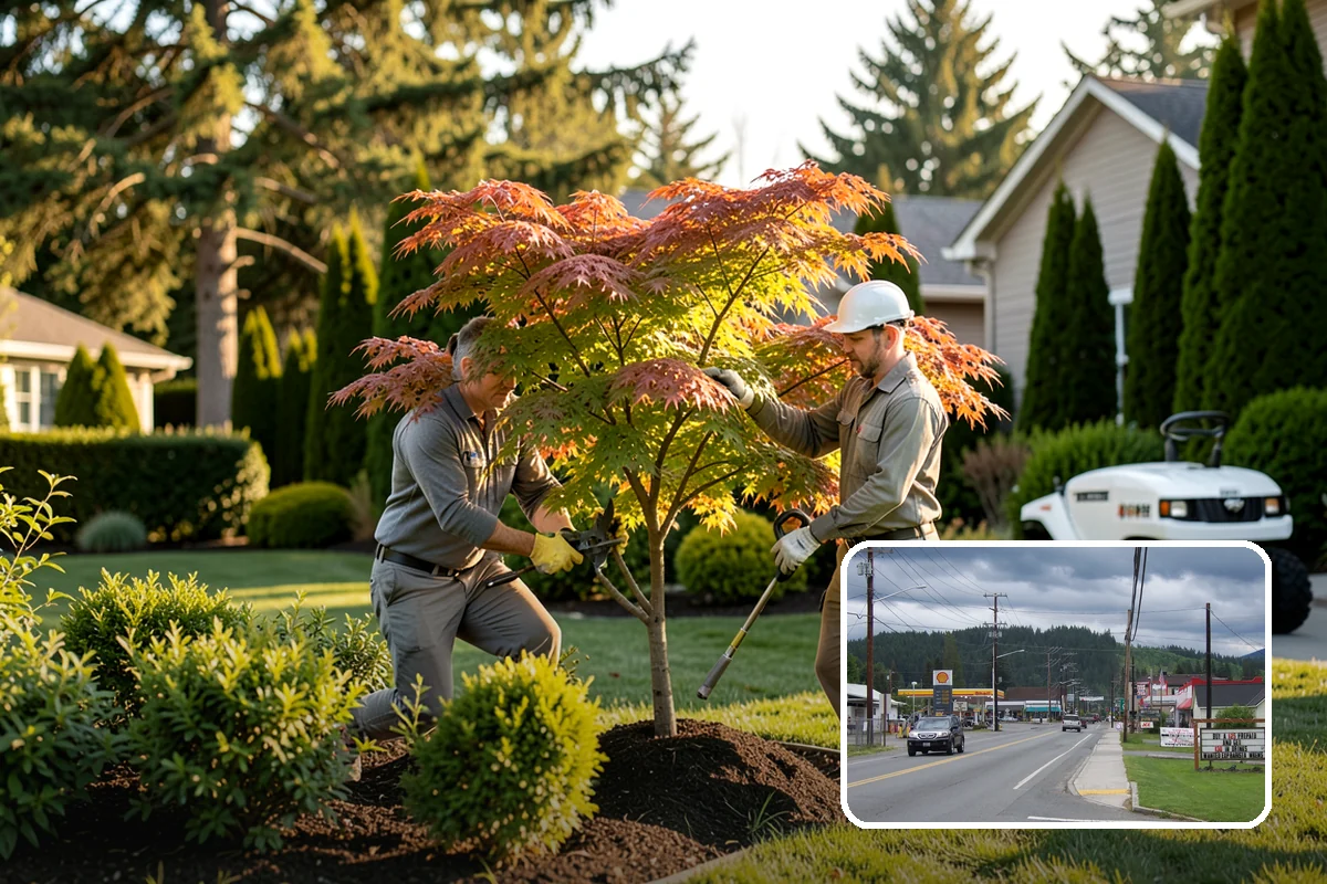 Oak Tree Pruning in Granite Falls, Snohomish County, WA - Strong scaffold structure for the long term