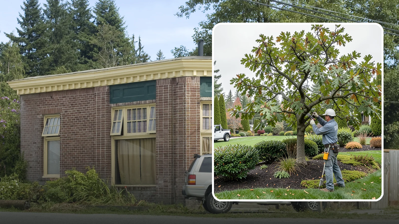 Oak Tree Pruning in Hamilton, Skagit County, WA - Health-focused oak pruning timed to protect against disease while building strong structure.