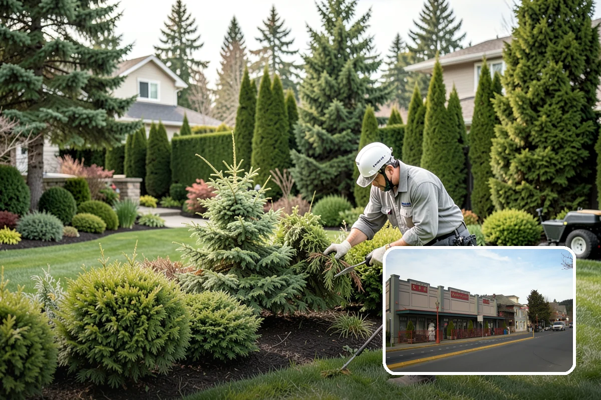 Oak Tree Pruning in Issaquah, King County, WA - Strong scaffold structure for the long term
