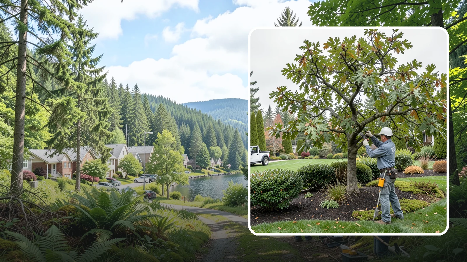 Oak Tree Pruning in Lake Forest Park, King County, WA - Health-focused oak pruning timed to protect against disease while building strong structure.