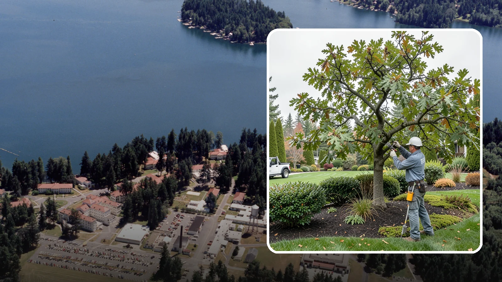 Oak Tree Pruning in Lakewood, Pierce County, WA - Health-focused oak pruning timed to protect against disease while building strong structure.