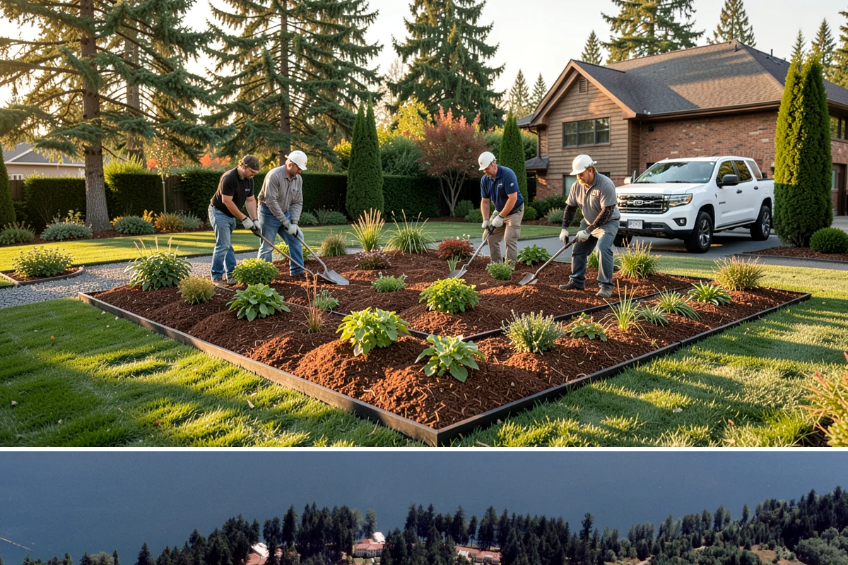 Oak Tree Pruning in Lakewood, Pierce County, WA - Best pruned in late fall through winter dormancy to reduce disease risk.