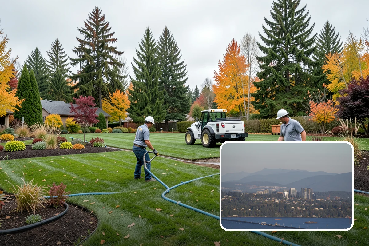 Oak Tree Pruning in Medina, King County, WA - Strong scaffold structure for the long term