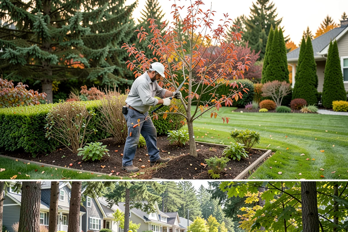 Oak Tree Pruning in Normandy Park, King County, WA - Best pruned in late fall through winter dormancy to reduce disease risk.