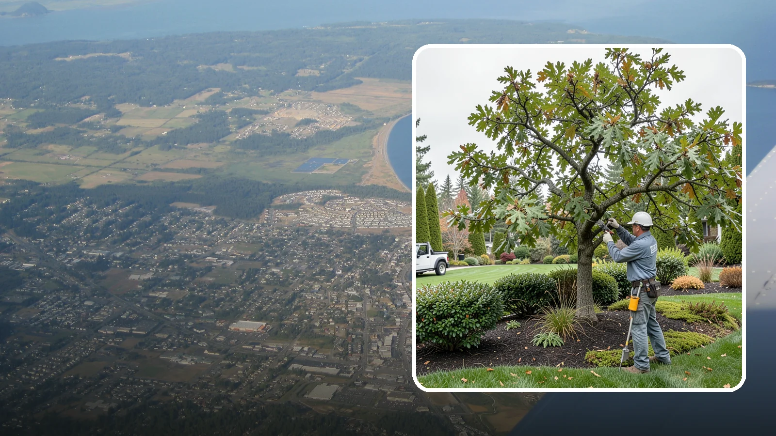 Oak Tree Pruning in Oak Harbor, Island County, WA - Health-focused oak pruning timed to protect against disease while building strong structure.