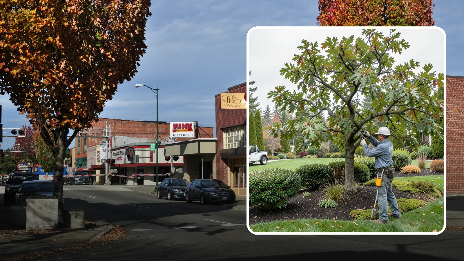 Oak Tree Pruning in Puyallup, Pierce County, WA - Health-focused oak pruning timed to protect against disease while building strong structure.