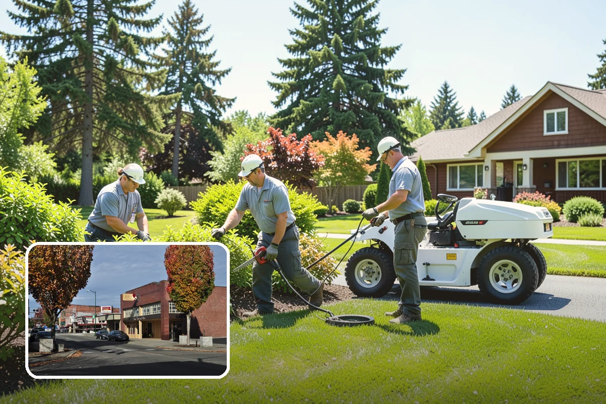 Oak Tree Pruning in Puyallup, Pierce County, WA - Strong scaffold structure for the long term