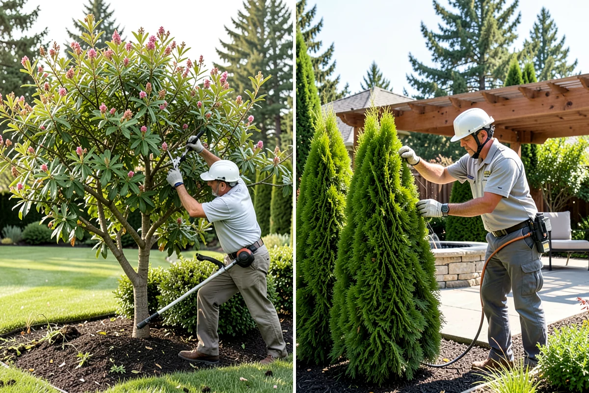 Oak Tree Pruning in Puyallup, Pierce County, WA - Assess structure, health, and hazards