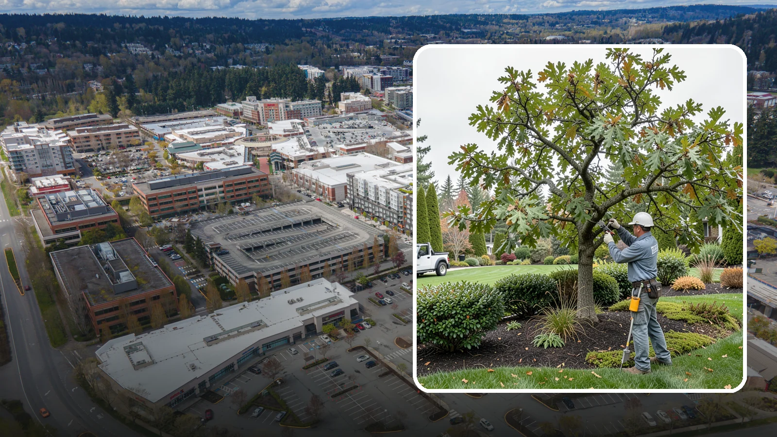 Oak Tree Pruning in Redmond, King County, WA - Health-focused oak pruning timed to protect against disease while building strong structure.