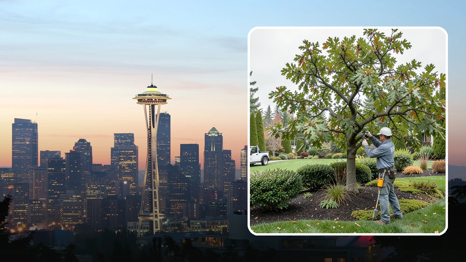 Oak Tree Pruning in Seattle, King County, WA - Health-focused oak pruning timed to protect against disease while building strong structure.