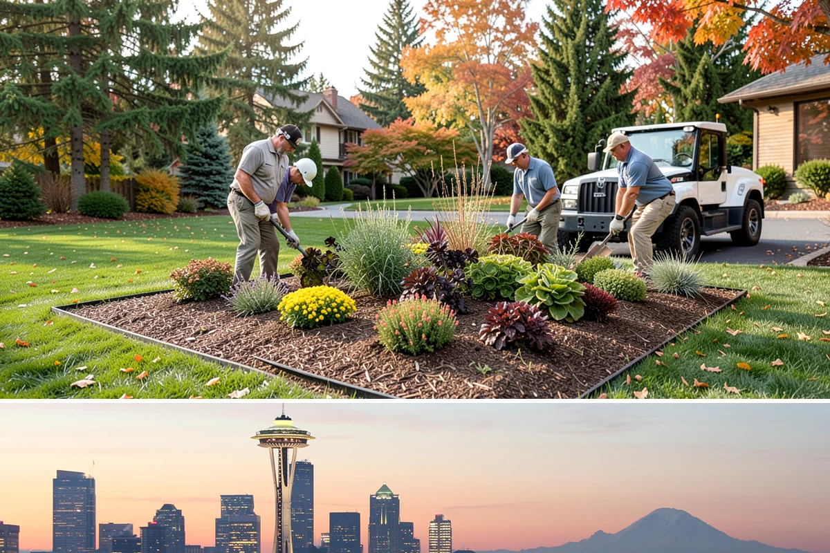 Oak Tree Pruning in Seattle, King County, WA - Best pruned in late fall through winter dormancy to reduce disease risk.