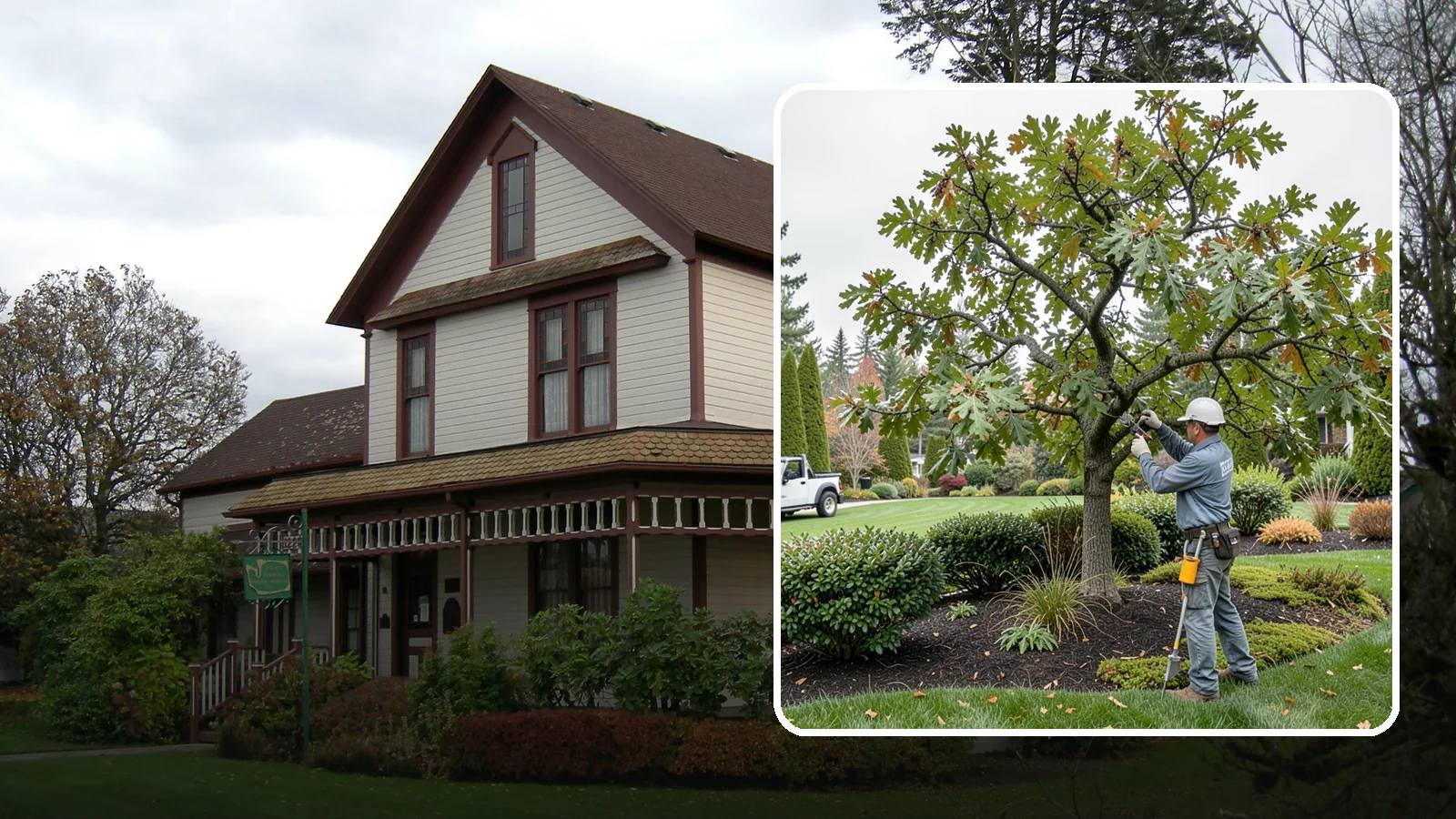 Oak Tree Pruning in Sumner, Pierce County, WA - Health-focused oak pruning timed to protect against disease while building strong structure.
