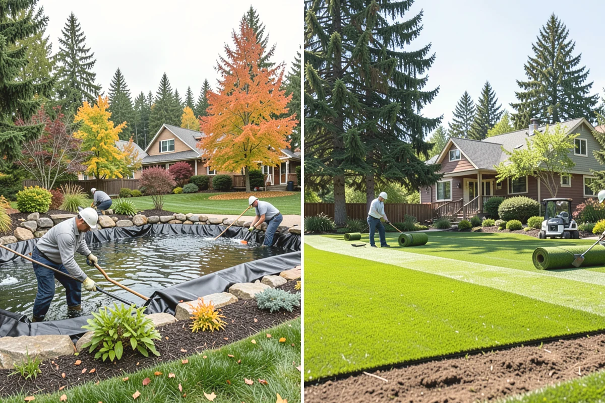 Office Landscape Maintenance in Anacortes, Skagit County, WA - Survey the campus grounds, entries, and employee gathering areas