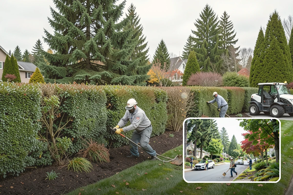 Office Landscape Maintenance in Beaux Arts Village, King County, WA - Polished campus appearance that impresses clients and tenants