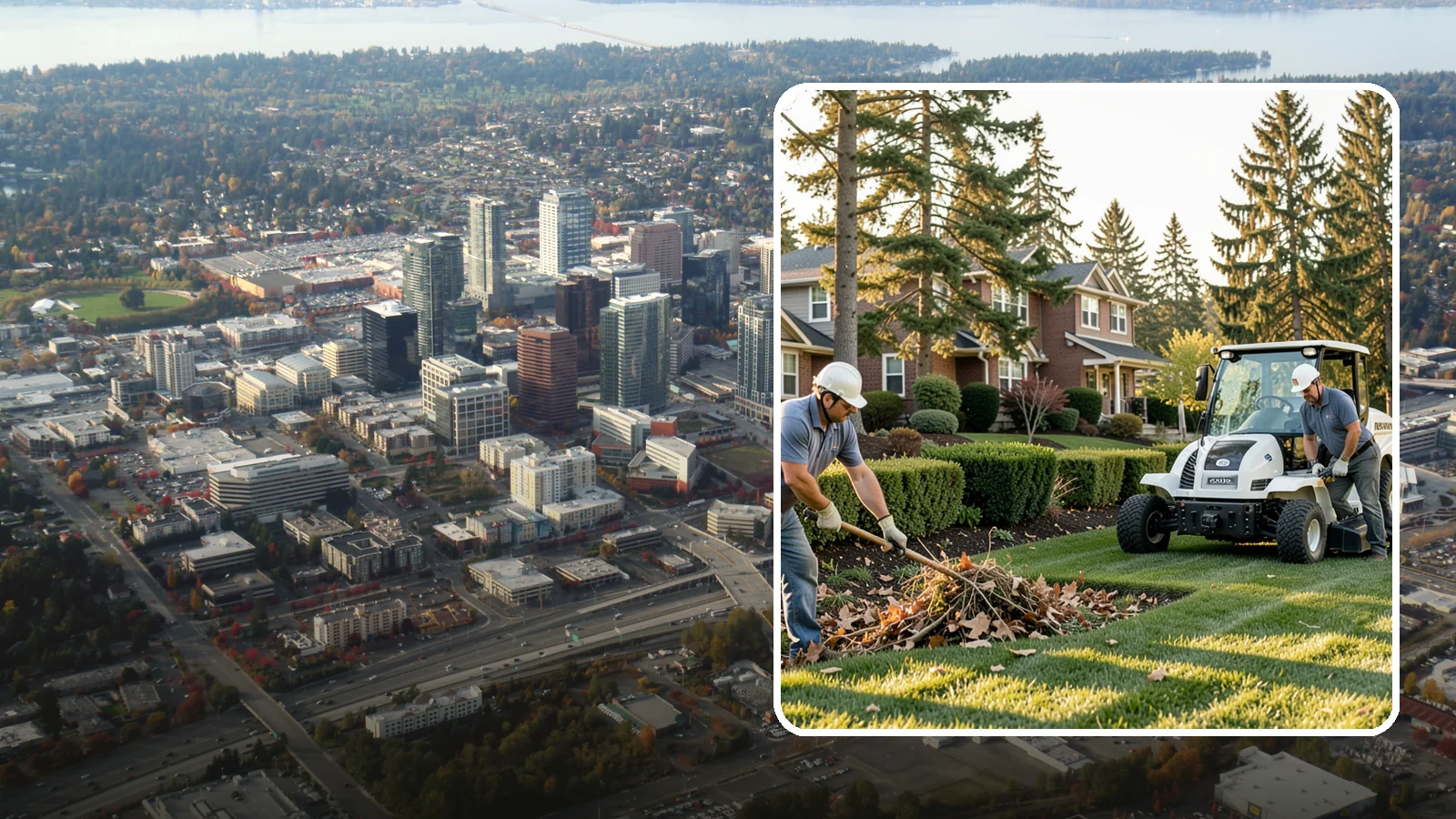 Office Landscape Maintenance in Bellevue, King County, WA - Professional grounds care that gives office parks and corporate campuses a polished, productive first impression.