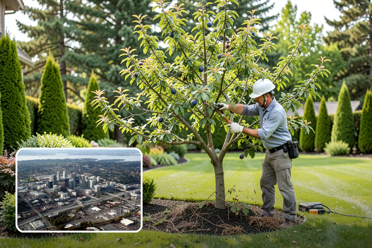 Office Landscape Maintenance in Bellevue, King County, WA - Polished campus appearance that impresses clients and tenants