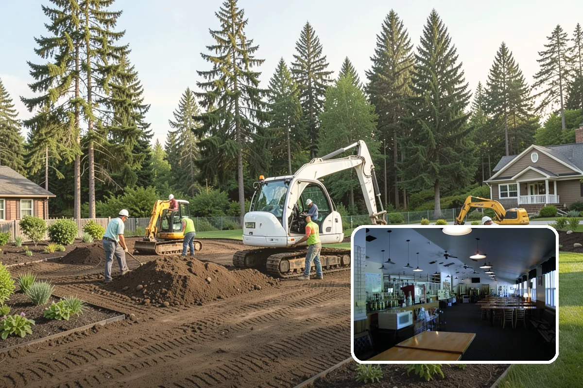 Office Landscape Maintenance in Black Diamond, King County, WA - Polished campus appearance that impresses clients and tenants