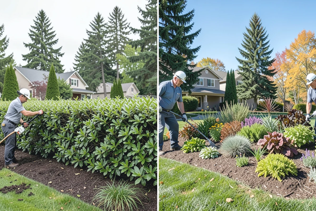 Office Landscape Maintenance in Bonney Lake, Pierce County, WA - Survey the campus grounds, entries, and employee gathering areas