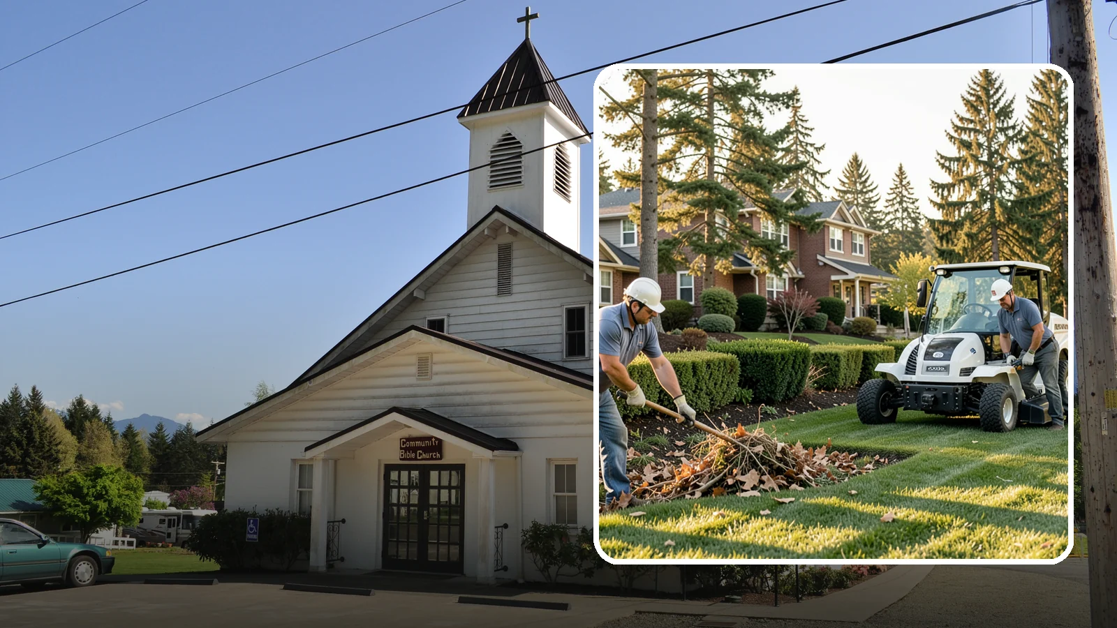 Office Landscape Maintenance in Concrete, Skagit County, WA - Professional grounds care that gives office parks and corporate campuses a polished, productive first impression.