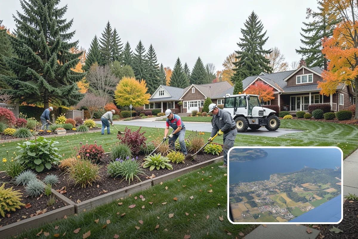 Office Landscape Maintenance in Coupeville, Island County, WA - Polished campus appearance that impresses clients and tenants