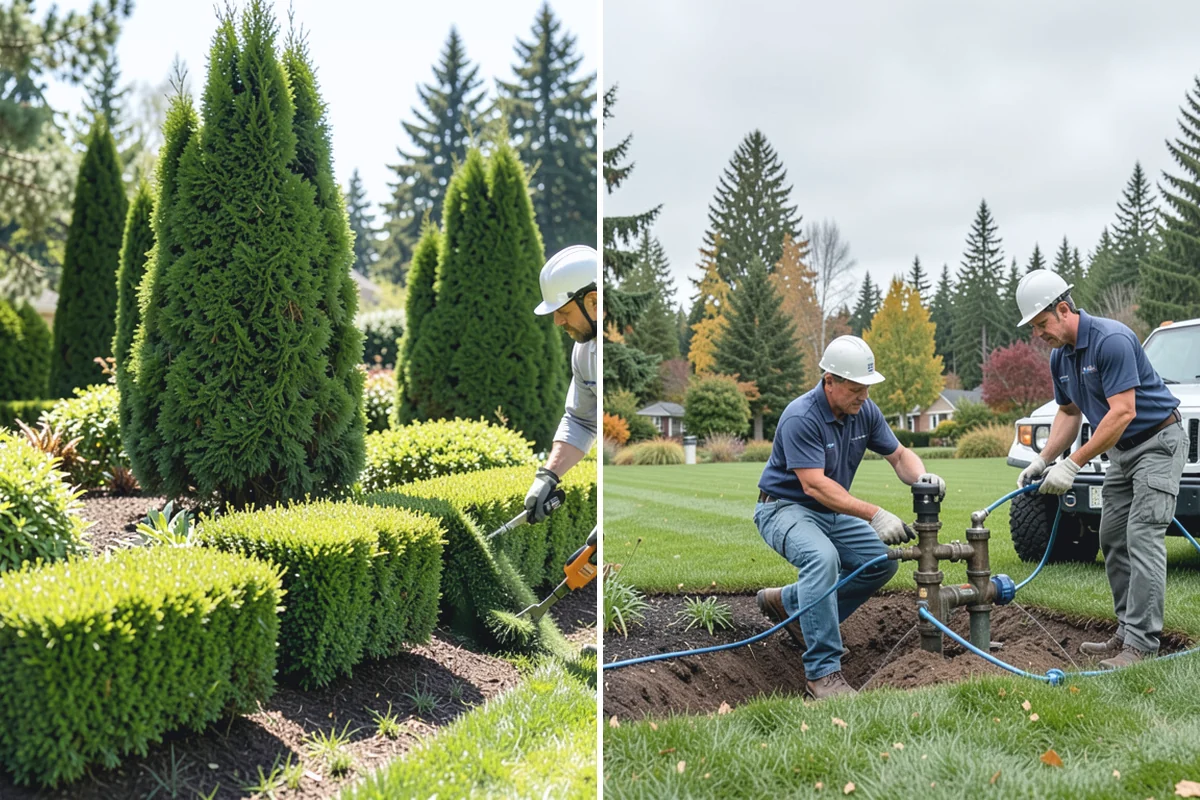 Office Landscape Maintenance in Darrington, Snohomish County, WA - Survey the campus grounds, entries, and employee gathering areas