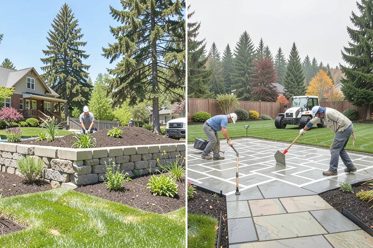 Office Landscape Maintenance in Duvall, King County, WA - Survey the campus grounds, entries, and employee gathering areas