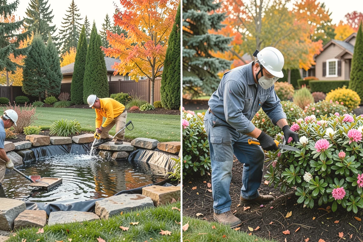 Office Landscape Maintenance in Edgewood, Pierce County, WA - Survey the campus grounds, entries, and employee gathering areas
