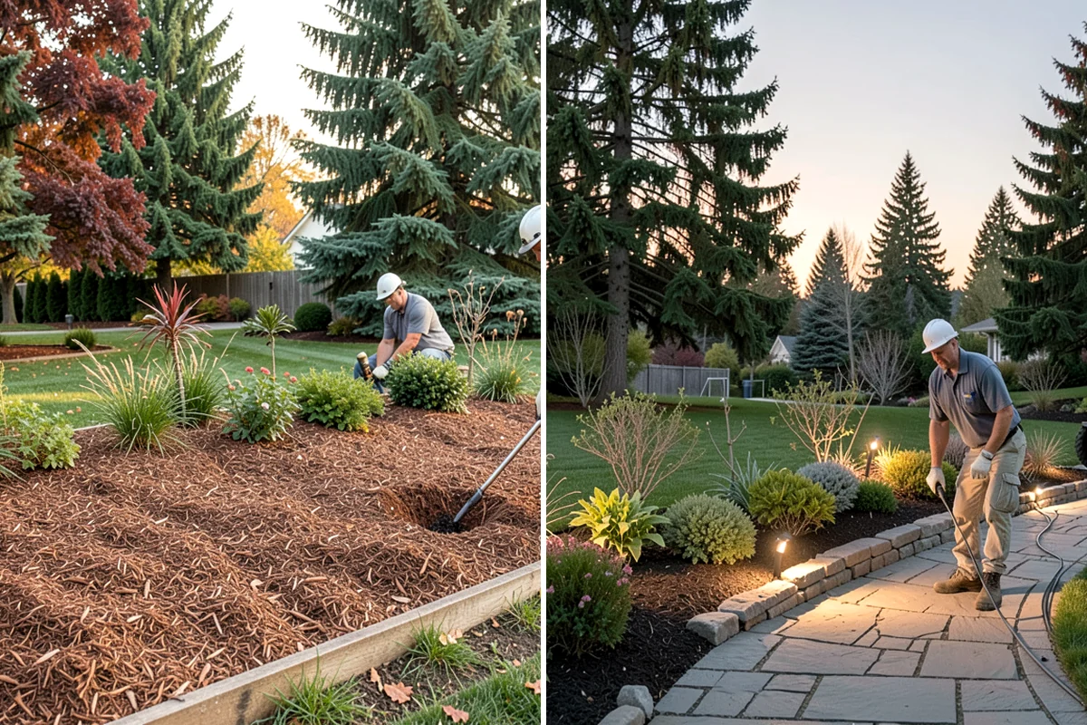Office Landscape Maintenance in Enumclaw, King County, WA - Survey the campus grounds, entries, and employee gathering areas