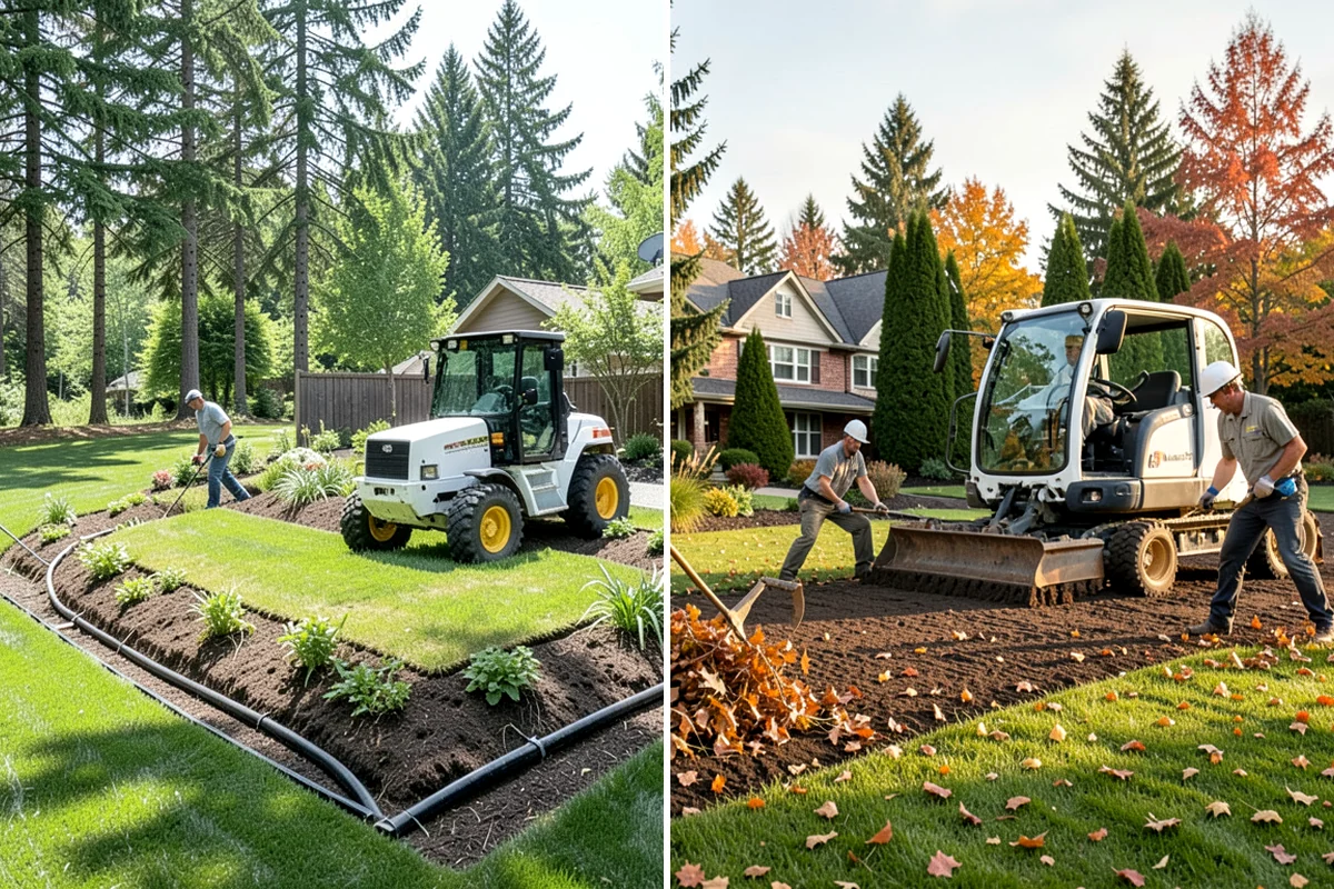 Office Landscape Maintenance in Everett, Snohomish County, WA - Survey the campus grounds, entries, and employee gathering areas