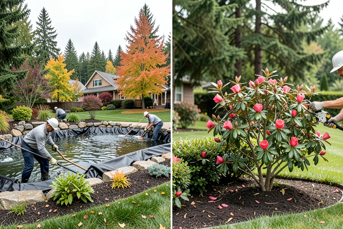Office Landscape Maintenance in Federal Way, King County, WA - Survey the campus grounds, entries, and employee gathering areas