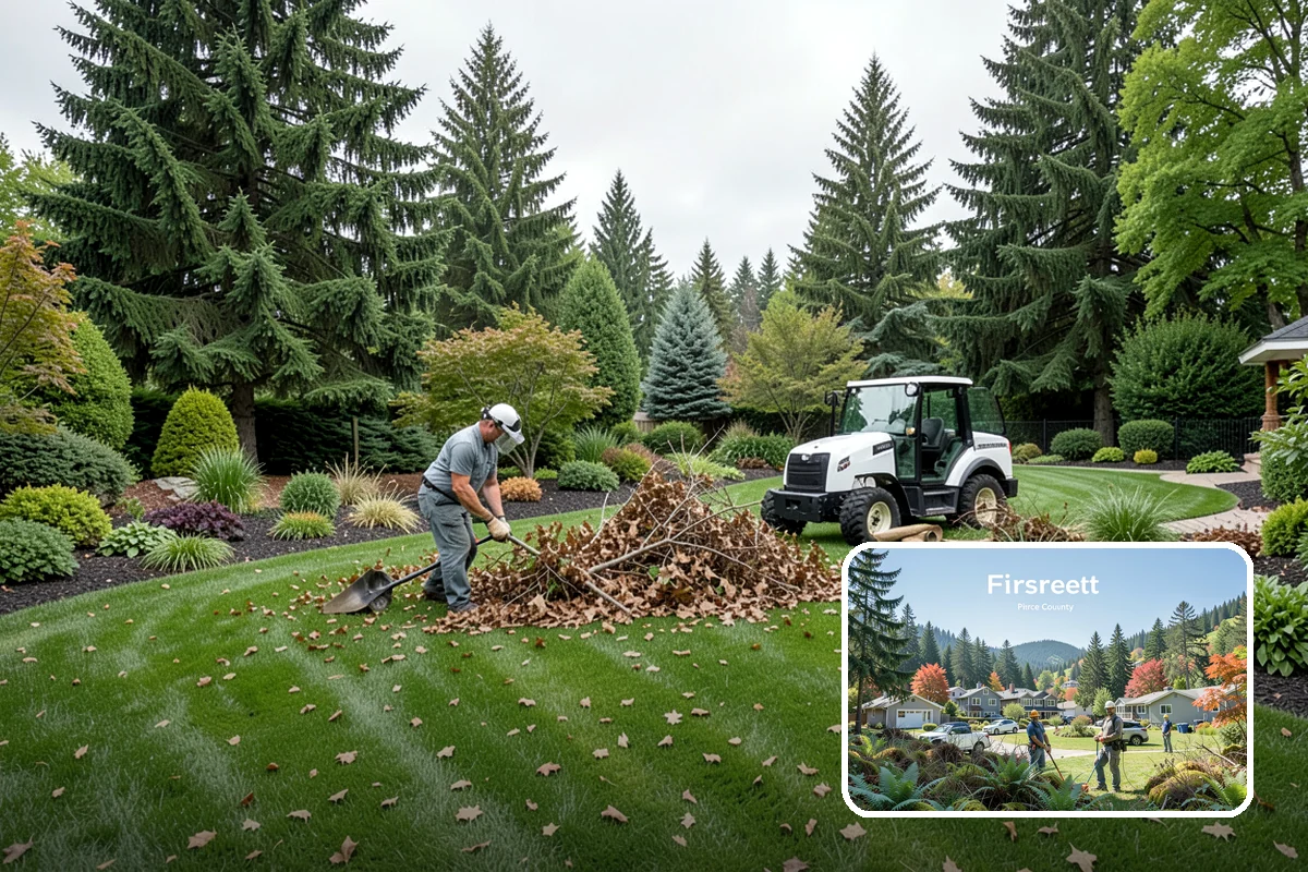 Office Landscape Maintenance in Fircrest, Pierce County, WA - Polished campus appearance that impresses clients and tenants