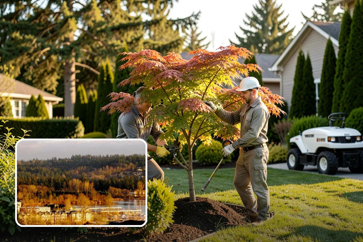 Office Landscape Maintenance in Kenmore, King County, WA - Polished campus appearance that impresses clients and tenants